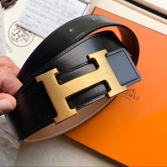 Hermes Accessories - HERMES Reversible Constance H Belt